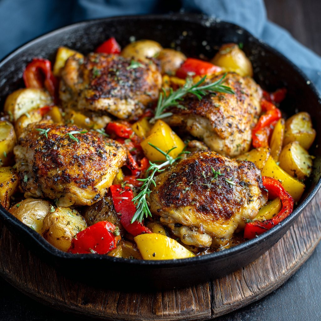 Savory One-Pan Chicken Dinner