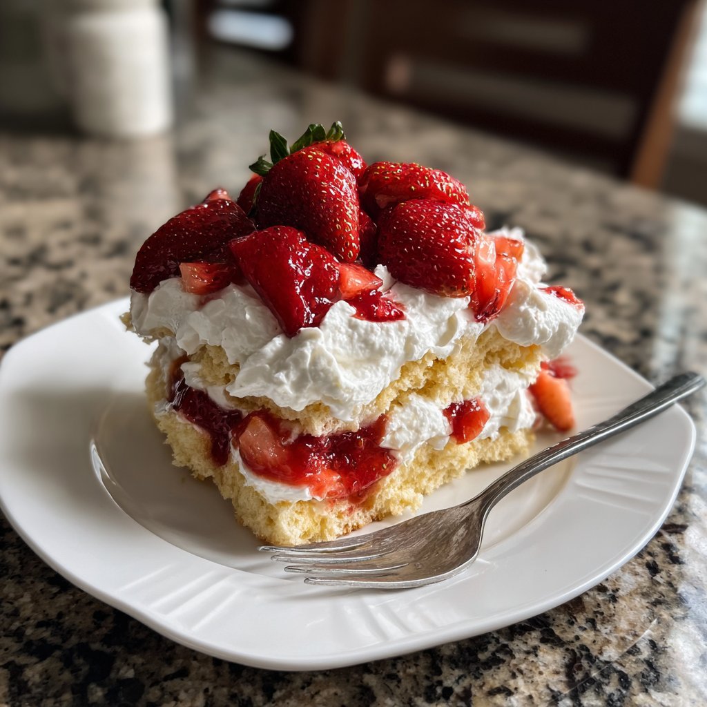 Classic Strawberry Shortcake Delight