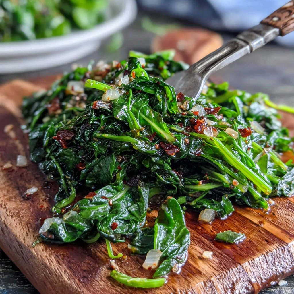 Sautéed Dandelion Greens Delight