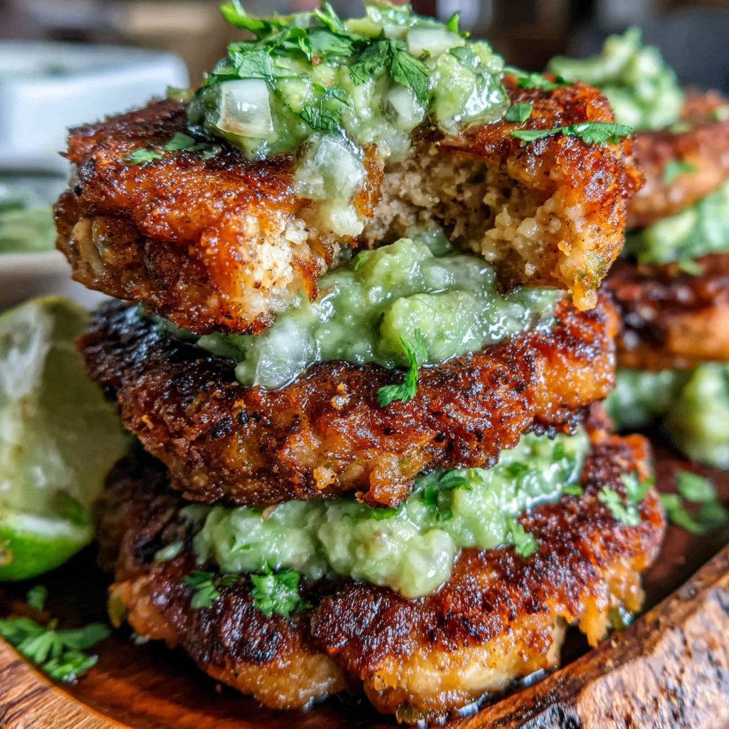 Avocado Chicken Hamburger Patties