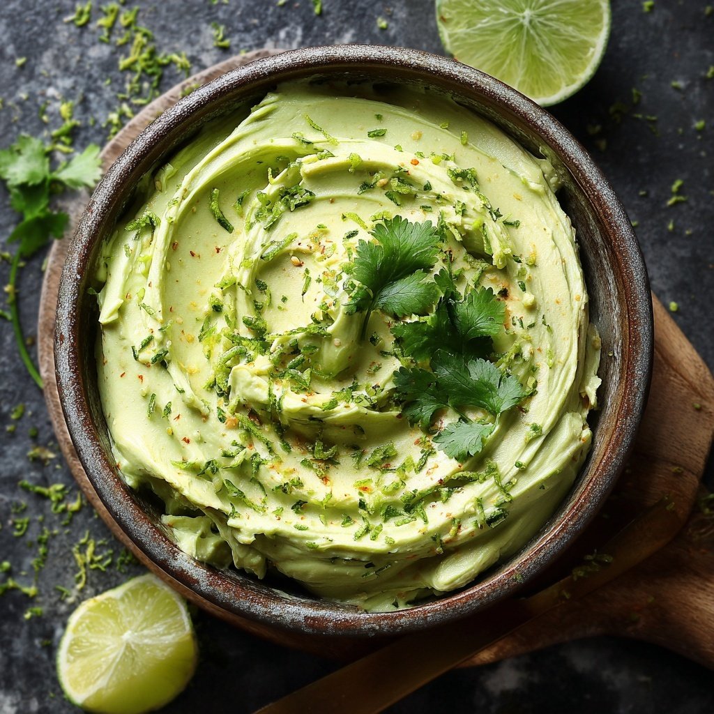 Avocado Lime Cream Cheese Spread